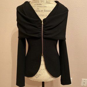 NEW Christian Siriano Off-the-Shoulder Jacket